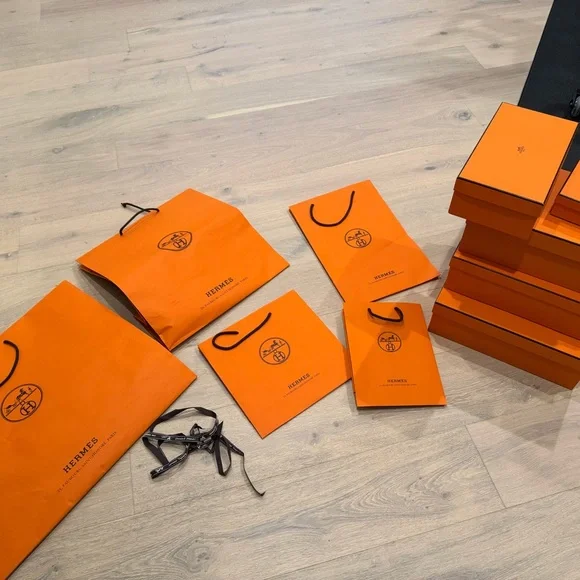 Hermes box and bag 5 - Picture 2 of 13